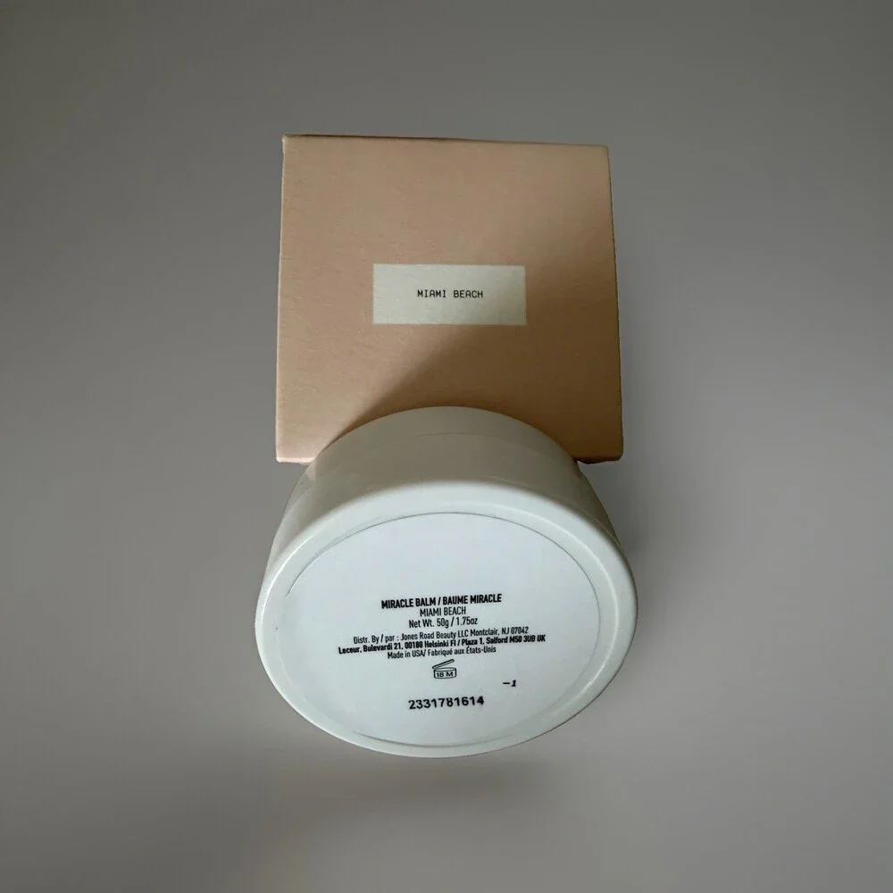 Jones Road Miracle Balm in Miami Beach Shade 1.75 oz